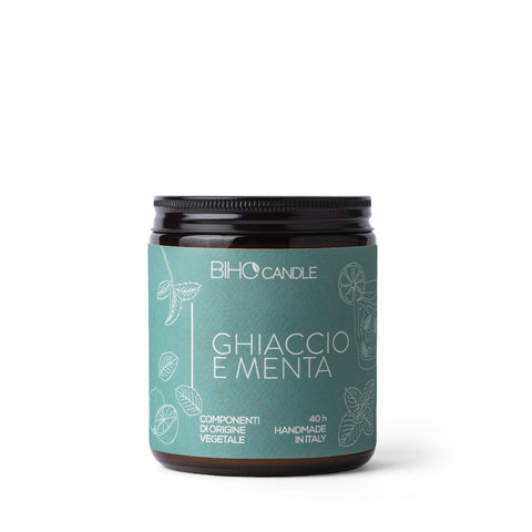 Candela Biho Candle Media Ghiaccio e Menta – Floreale Aromatica