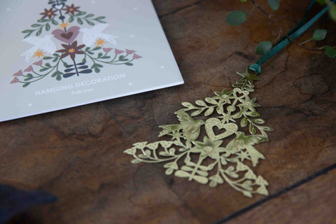 Décoration de Noël nœud suspendu motif Pluton