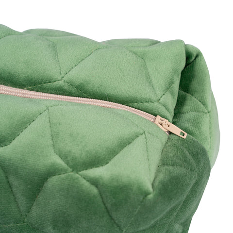 Pochette trapuntata verde