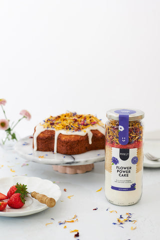 Pineut barattolo per Flower Power Cake