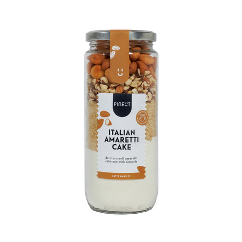 Pineut barattolo per amaretti italiani