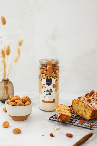Pineut barattolo per amaretti italiani