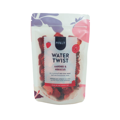 Pineut bustina acqua aromatizzata fragola e ibisco bio