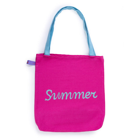 BORSA CON RICAMO "SUMMER"