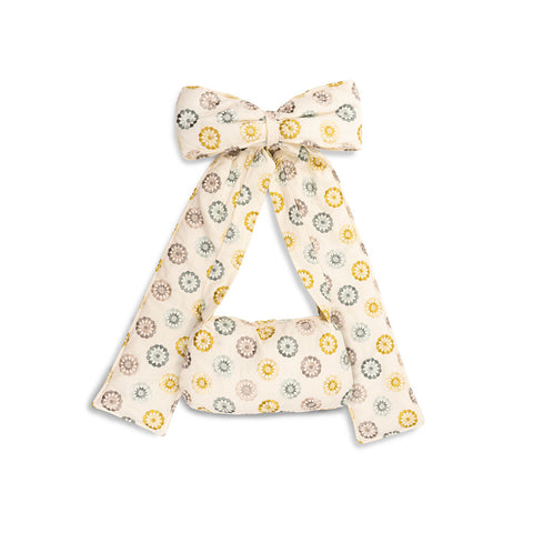 Borsa a Fiori in 100% Lino con Ricami