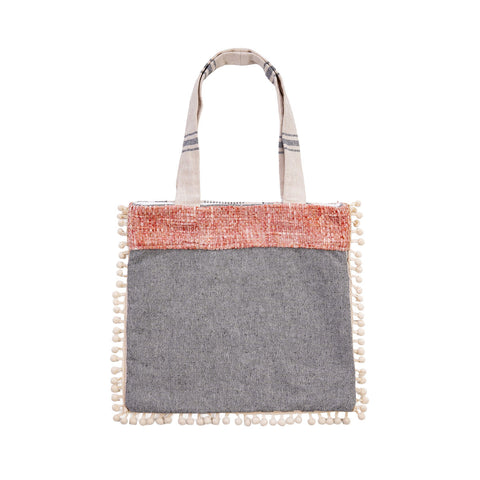 Borsa Estiva in Cotone con Passamaneria