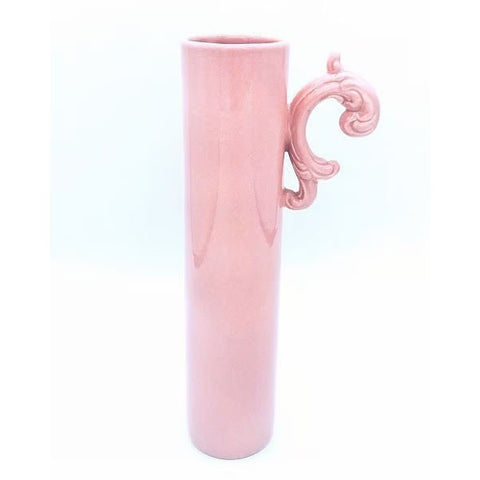 Rebirth Ceramic vaso Calyx pesca