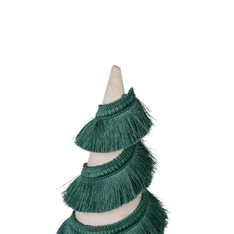 Cono decorativo Bianco 35 Cm