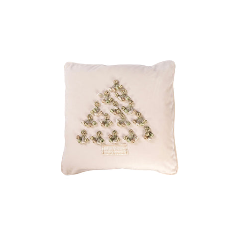 Cuscino con cipolline passamaneria