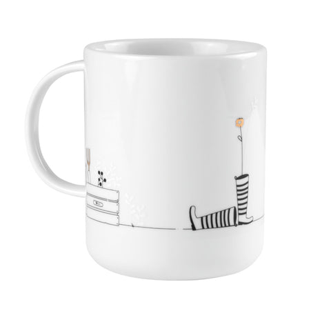 Mug en porcelaine Garden Räder