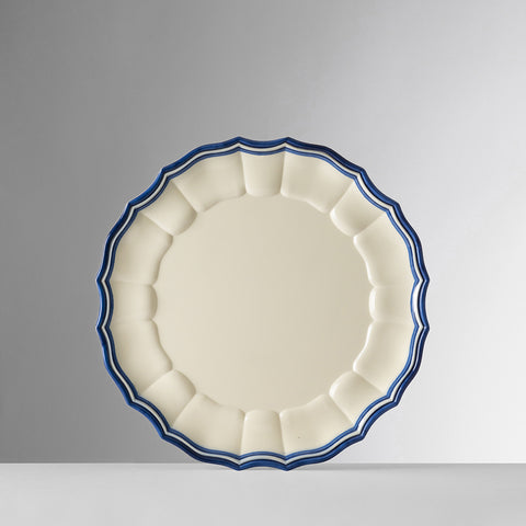 Giusti set di 6 Piatti in Melamina Eva Blu