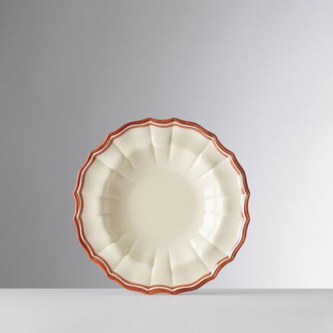 Giusti set di 6 Piatti in Melamina Eva Rosso