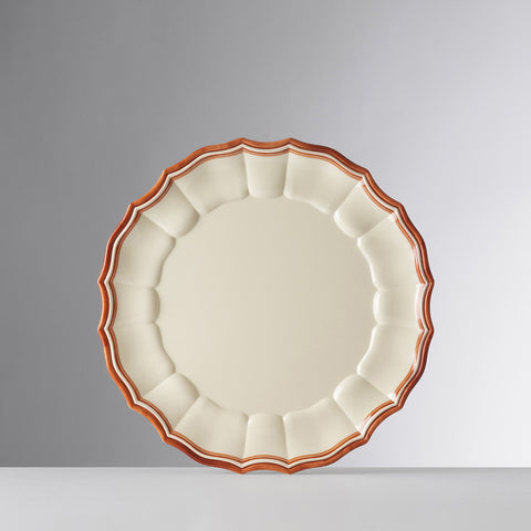 Giusti set di 6 Piatti in Melamina Eva Rosso
