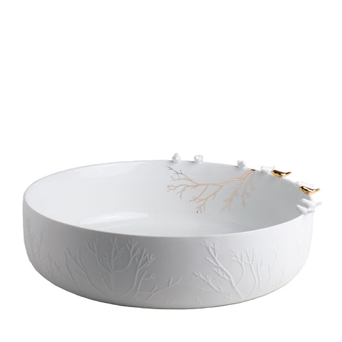 Bowl in Porcellana con Elementi in 3D Räder