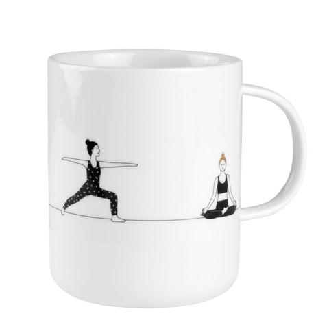 Mug en porcelaine Räder Yoga