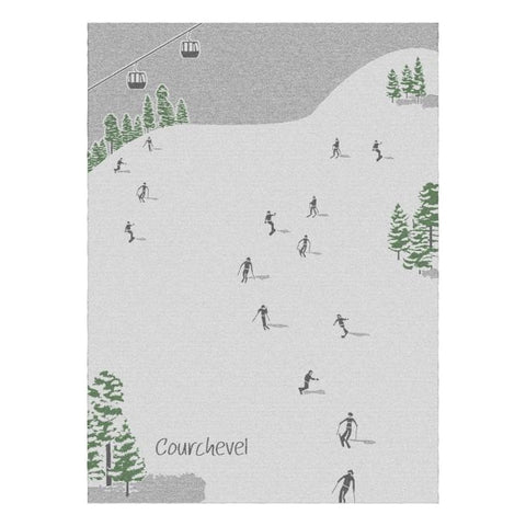 Plaid Montagna Courchevel Marinette 145x185 cm