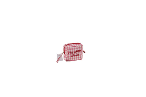 Pochette Alice a quadretti rosa Marinette 9x7x5 cm – Mes Petites Choses
