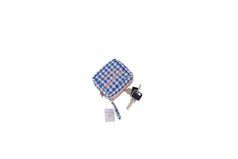 Pochette Alice a quadretti blu Marinette 9x7x5 cm – Mes Petites Choses