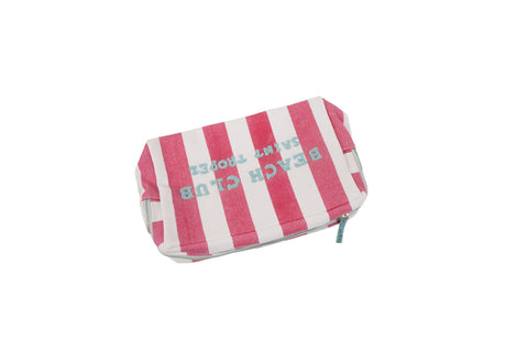 Trousse grande Marinette Beach Club Lagon Fushia 30x20 cm
