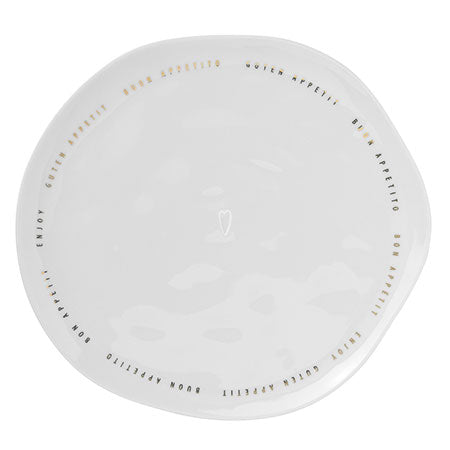 Bon Appetit Räder Large Porcelain Plate