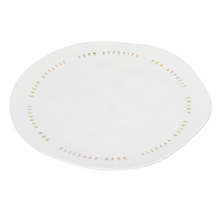 Piatto in Porcellana Medium Bon Appetit Räder
