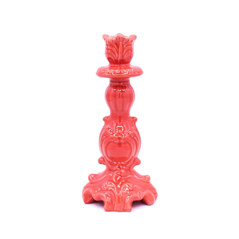 Rebirth Ceramic Candeliere Barocco Corallo