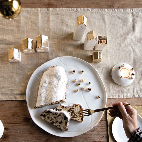 Piatto Villaggio in Porcellana 3D Räder