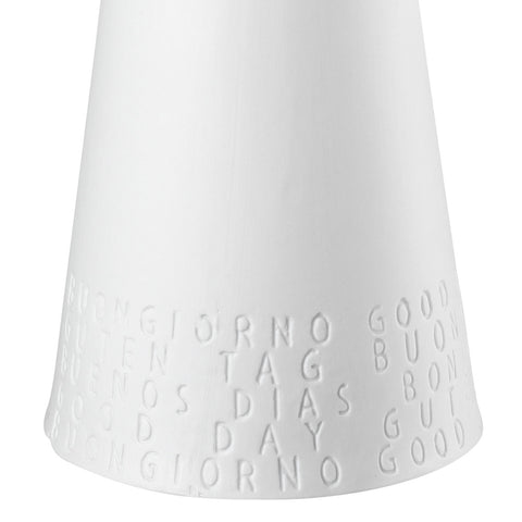 Brocca Large in Porcellana con Testo e Cuore Bon Appetit Dorato Räder