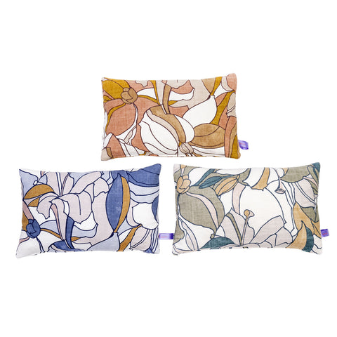 Set 3 Cuscini 30x50 con Imbottitura in Piuma