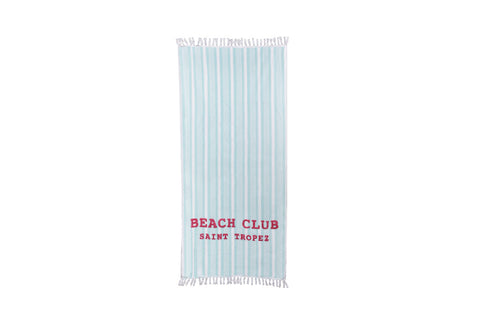 Telo mare fasciato Fushia Lagon Marinette Beach Club 90x190 cm – Var. 2