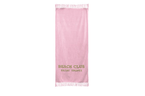 Telo mare Marinette Beach Club Oyster Rose 90x190 cm